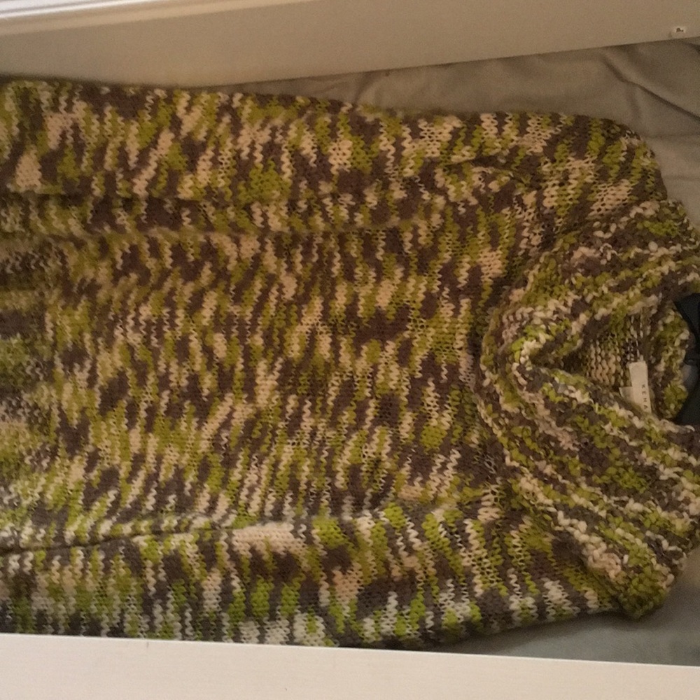 Kenar chunky knit cowl neck sweater
